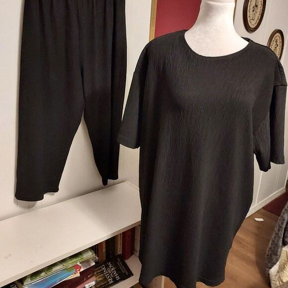 Jaclyn Smith 2 piece pit to pit 23 length 31 Pants waist 30 inch EXCOND - Picture 1 of 8